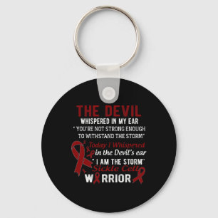 Ik ben de Storm Sickle Cell Warrior Sleutelhanger