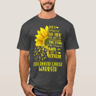 Ik ben de Storm sterkste kinderkankeraansterver Su T-shirt