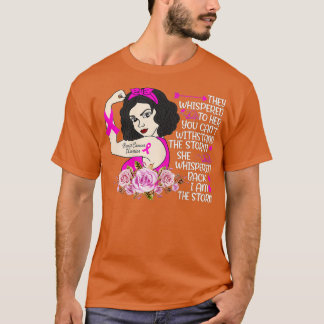 Ik ben de Storm sterkste vrouwelijke borstkankeraa T-shirt
