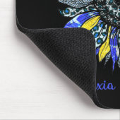 Ik ben de Storm Sunflower Leopard Ataxia Warrior S Muismat (Hoek)