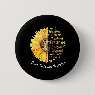 Ik ben de Storm Zelden voorkomende ziekte Warrior Ronde Button 5,7 Cm