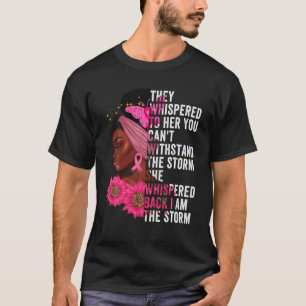 Ik ben de Storm zwarte koningin, Afrikaanse zwarte T-shirt