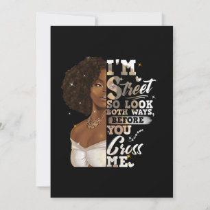 Ik ben de straat, dus kijk beide manieren, voordat kaart