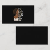 Ik ben de straat, dus kijk beide manieren, voordat visitekaartje (Voorkant / Achterkant)