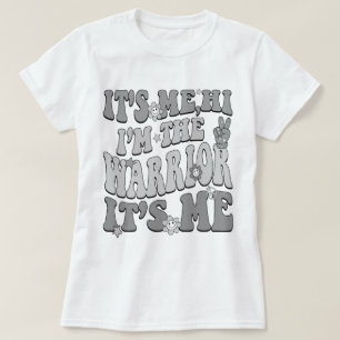 Ik ben de Strijder Het is mij Hersenkanker T-shirt