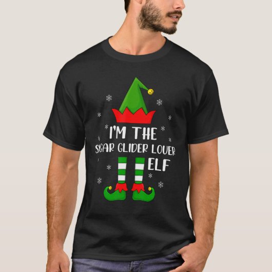 Ik ben de Suiker Glider Elf Christma. T-shirt (Voorkant)