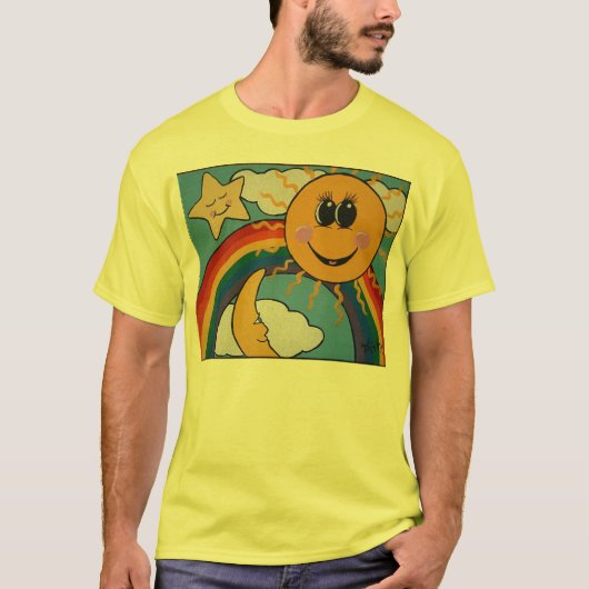 IK BEN DE SUNSHINE KIND VAN MIJN OUDERS T-SHIRT (Voorkant)