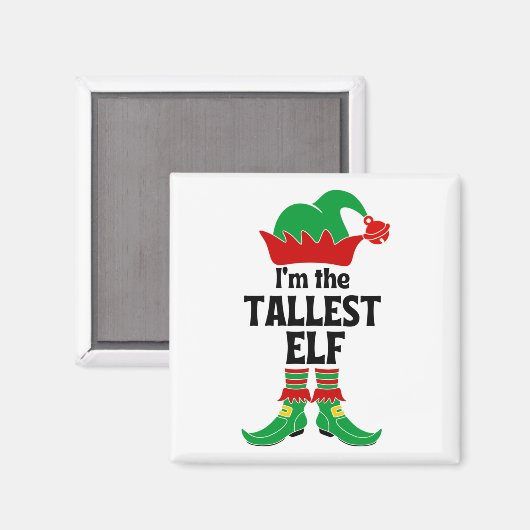 Ik ben de Tallest Elf Magneet (Voorkant / Achterkant)