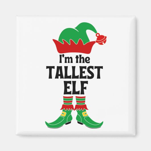 Ik ben de Tallest Elf Magneet (Voorkant)