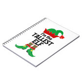 Ik ben de Tallest Elf Notitieboek (Linkerzijde)