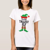 Ik ben de Tallest Elf T-Shirt (Voorkant)