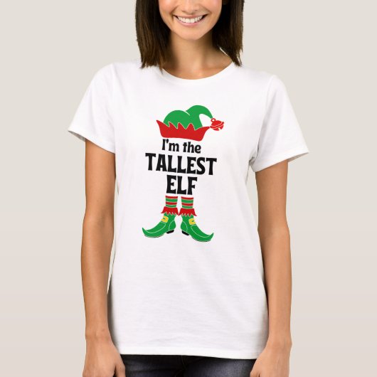 Ik ben de Tallest Elf T-Shirt (Voorkant)