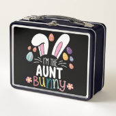 Ik ben de Tante Bunny Paasfamilie Matching (Voorkant)