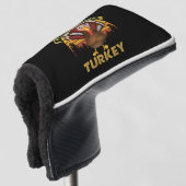 Ik ben de Thanksgiving van de familie Oom Turkije. Golfheadcover (3/4 voorkant)