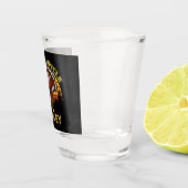 Ik ben de Thanksgiving van de familie Oom Turkije. Shot Glas (Rechts)