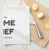 Ik ben de thuiskok. Geen tips, alleen maar lof - g Theedoek (Quarter Fold)