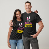 Ik ben de Tired pa Bunny Rabbit Ears Egg Funny Eas T-shirt (Unisex)