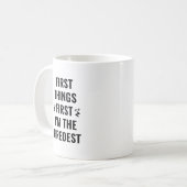 Ik ben de Tiredest Koffiemok (Voorkant links)