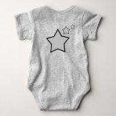 Ik ben de toekomstige trendy baby romper (Achterkant)