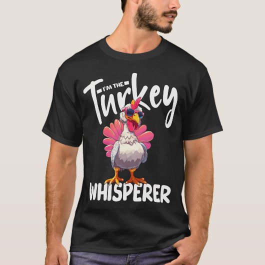 Ik ben de Turkije fluisteraar Turkije jachtliefheb T-shirt (Voorkant)