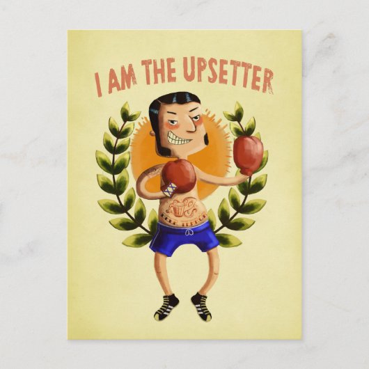 Ik ben de Upsetter Briefkaart (Voorkant)