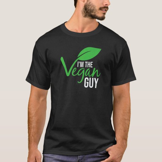 Ik ben de Vegan Guy Premium T-shirt (Voorkant)