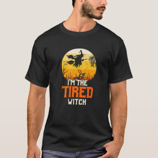 Ik ben de verbonden heks die familie Halloween dee T-shirt