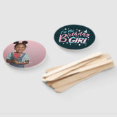 Ik ben de Verjaardags Meisje, Foto Hand Fan Handwaaier (Niet-gemonteerd)