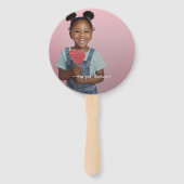 Ik ben de Verjaardags Meisje, Foto Hand Fan Handwaaier (Voorkant)