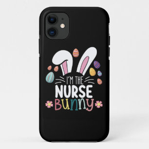 Ik ben de verpleegster Bunny Paas Matching Case-Mate iPhone Case