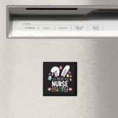 Ik ben de verpleegster Bunny Pasen Matching Magneet (Insitu (Vaatwasser))