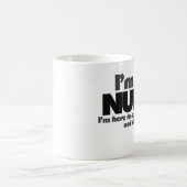 Ik ben de verpleegster koffiemok (Center)