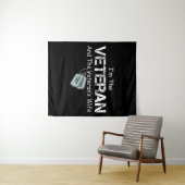 Ik ben de Veteraan en de vrouw veteranen van de Ve Wandkleed (In Situ (horizontaal))