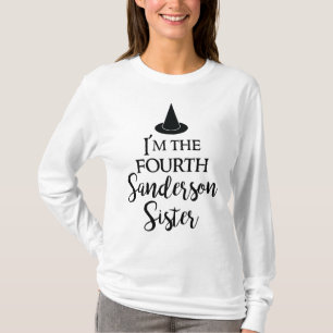 Ik ben de vierde zanderson zuster t-shirt