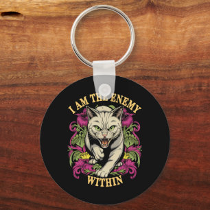 Ik Ben De Vijand Binnenin Harris Walz 2024 Sleutelhanger