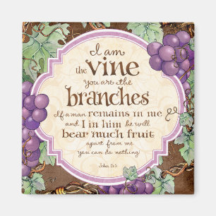 Ik ben de Vine Magnet van de Manuscript