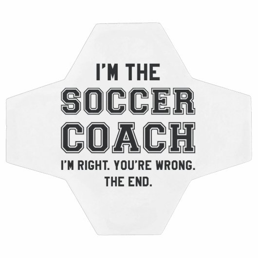 Ik ben de Voetbal coach (Enkel)