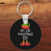 Ik ben de volleybal elf kerstvakantie elf squad sleutelhanger (Voorkant)