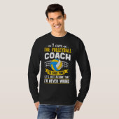 Ik ben de volleybalcoach Schoolsport T-shirt (Voorkant volledig)