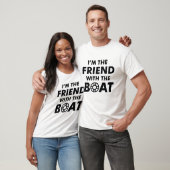Ik Ben De Vriend Met De Boot T-shirt (Unisex)