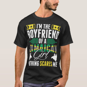 Ik ben de vriend van een Jamaicaans meisje T-shirt