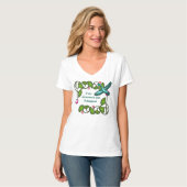 Ik ben de vrouw t-shirt (Voorkant volledig)