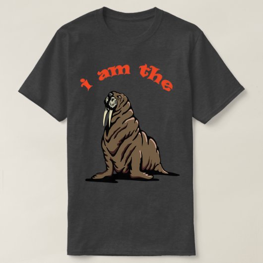 Ik ben de Walrus 3 T-shirt (Design voorkant)
