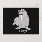 Ik ben de Walrus Briefkaart (Voorkant)