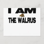 Ik ben de Walrus Briefkaart (Voorkant)
