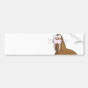 Ik BEN de Walrus Bumpersticker