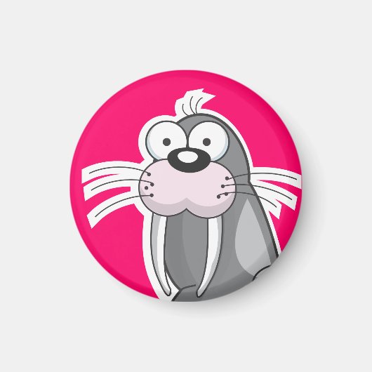 ik ben de Walrus Magneet (Voorkant)