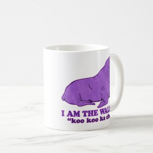 Ik ben de Walrus Mok (Voorkant rechts)