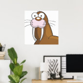 Ik ben de Walrus Poster (Thuiskantoor)