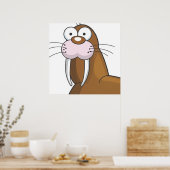 Ik ben de Walrus Poster (Keuken)